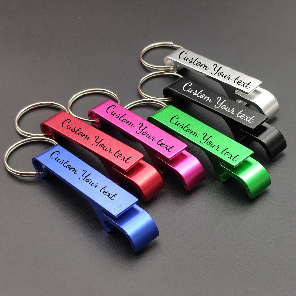 Bottle Opener Keyring - Abridor de Garrafa Personalizado com Nome,