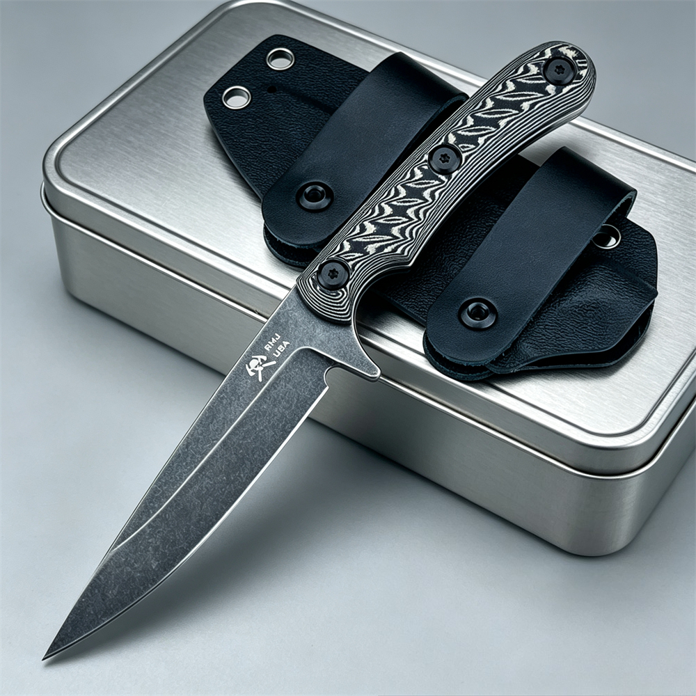 Edc Fixed Blade Deep Carry - Faca de Lâmina Fixa Full Tang