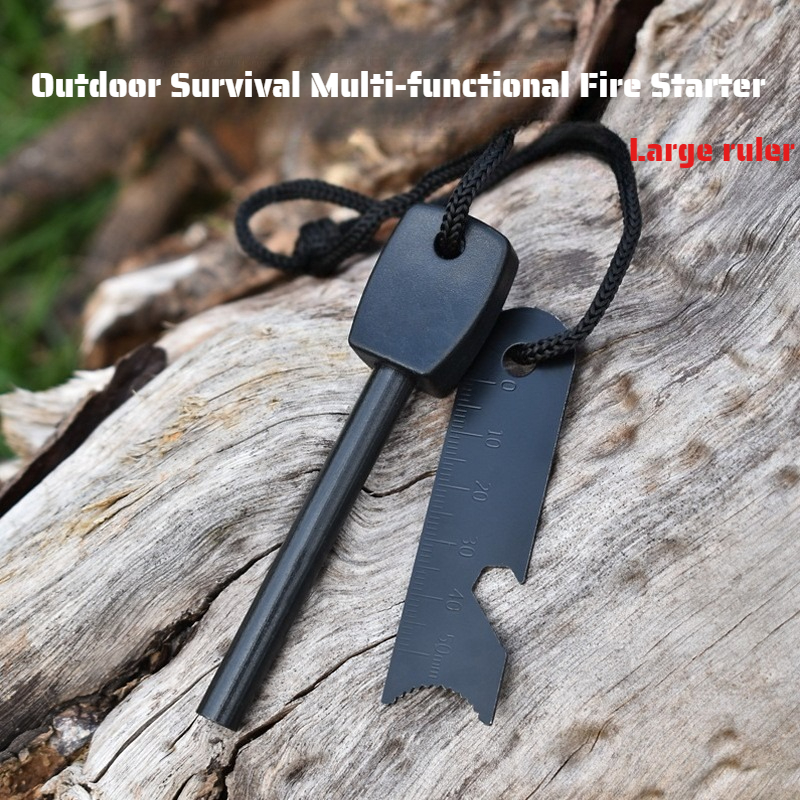 Ferro Rod Striker - Starter de fogo de pedernal de