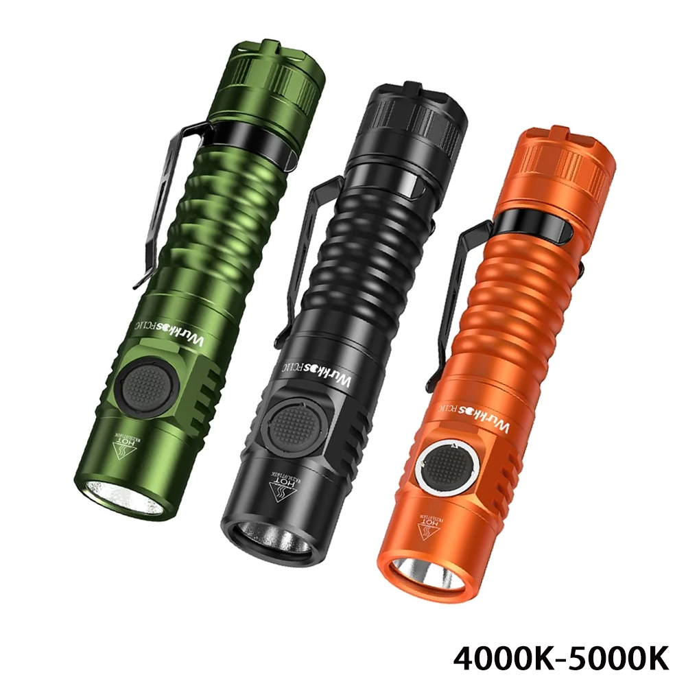 Edc Carry Flashlight - Lanterna EDC Wurkkos FC11C 519A 18650