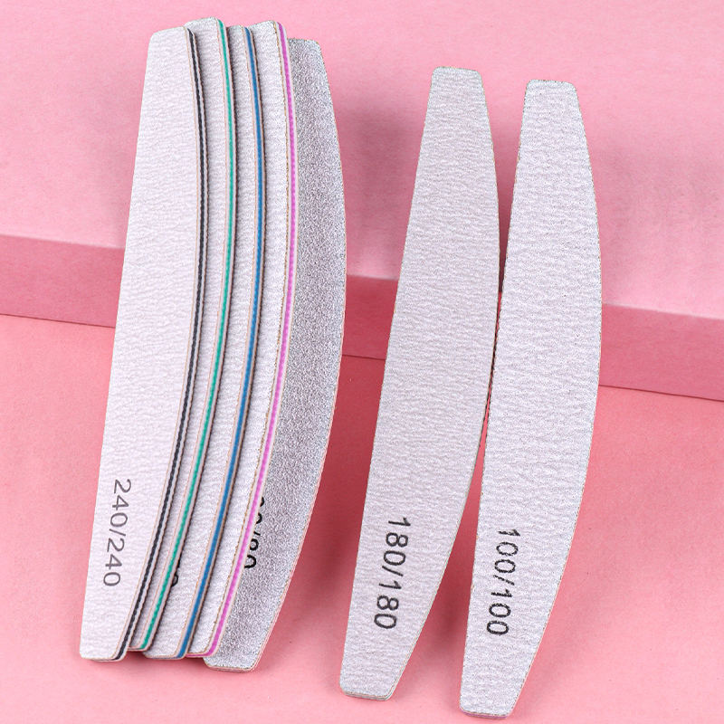 Nail File Titanium - 5/10 pçs profissional lixa de unhas