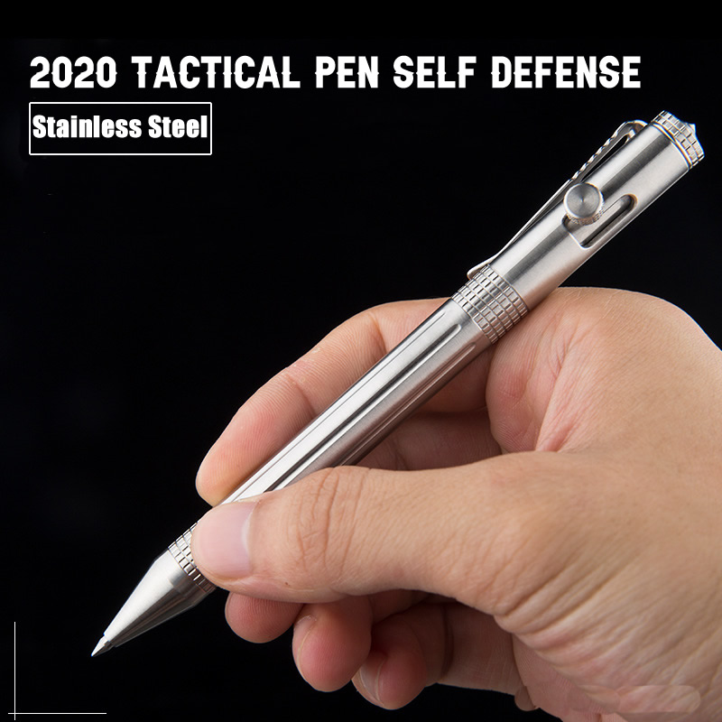 Pen Tactical Glass - Nova auto defesa de aço inoxidável