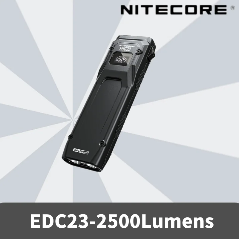 Edc Carry Flashlight - Lanterna EDC NITECORE EDC23 2500 Lumens