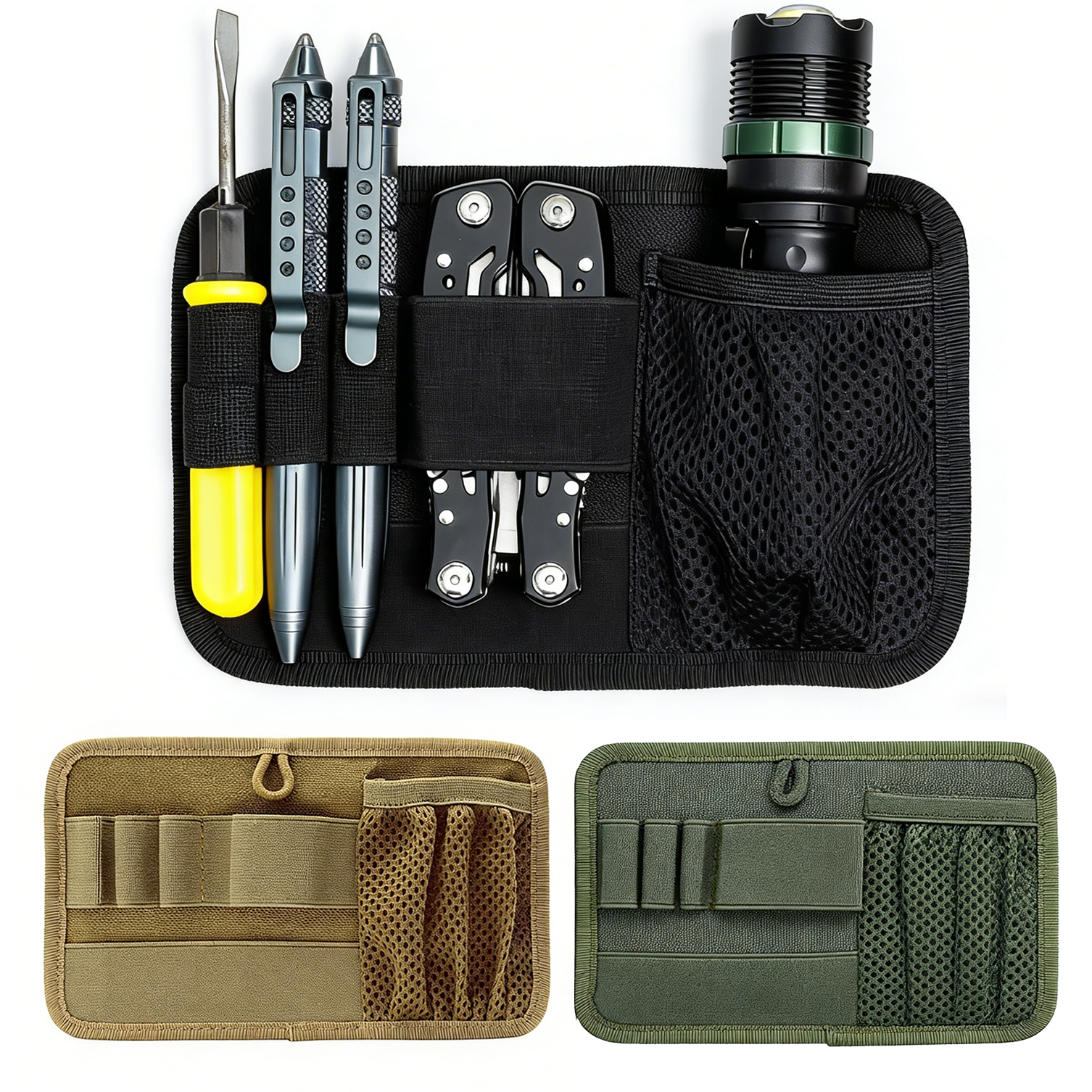 Edc Carry Pack - Painel modular de gancho edc organizador-bolsa