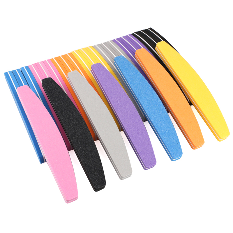Nail File Titanium - 10/50 Peças Lixas de Unha de