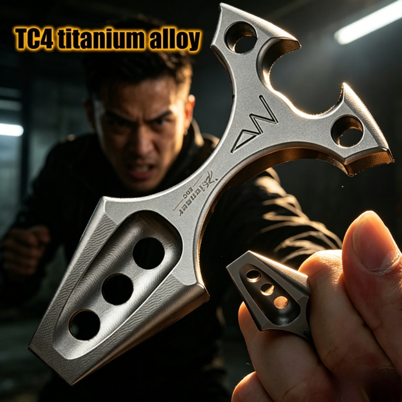 Titanium Pry Bar - Mini Ferramenta Multifuncional de Titânio TC4