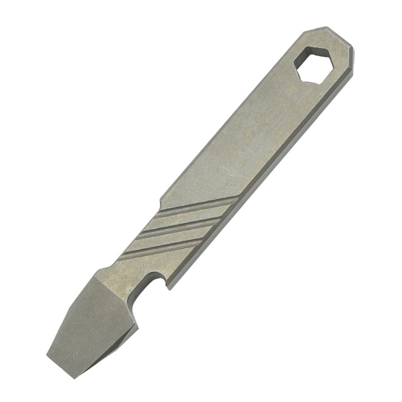Titanium Pry Bar - Liga de titânio Multifuncional Abridor de
