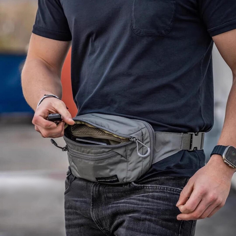 Edc Concealed Carry Fanny Pack - Saco de cinto masculino com alça
