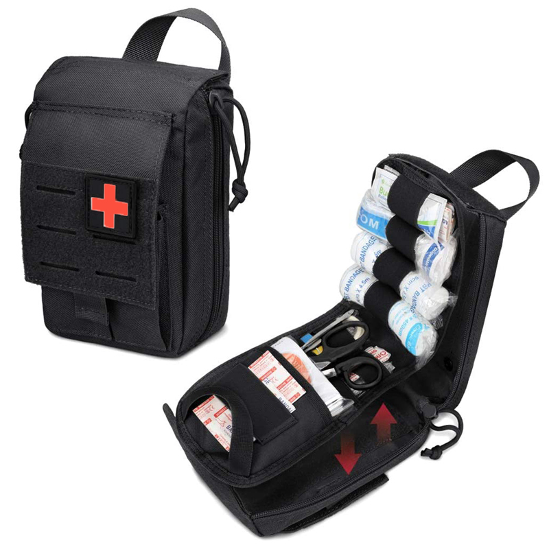 Edc Carry Pack - Kit de primeiros socorros Tactical Molle,