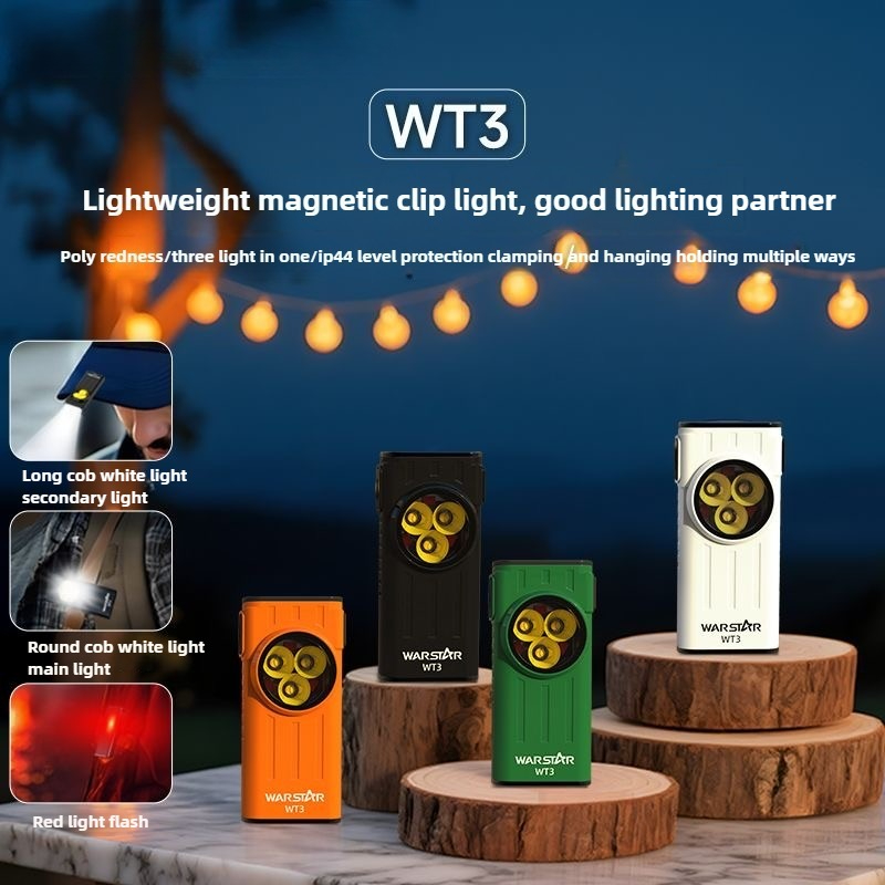 Edc Carry Flashlight - Edc lanterna led portátil chaveiro tocha