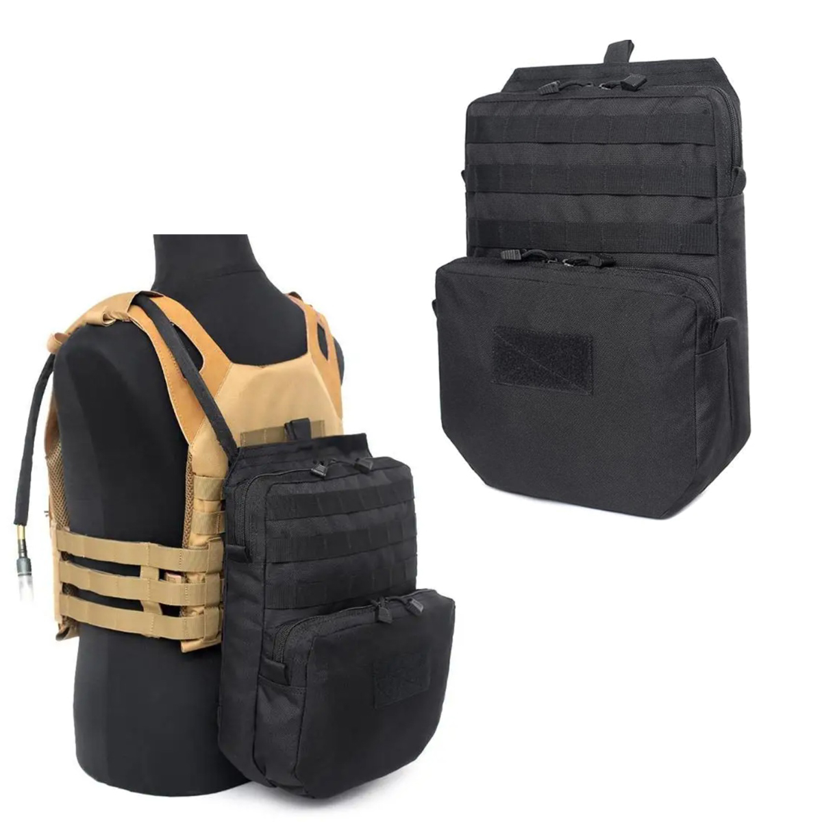 Edc Carry Pack - Outdoor Molle Nylon Bag, Camping Mochila