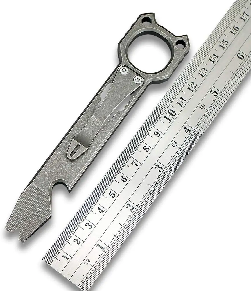 Titanium Pry Bar - FEGVE Barra de Desmontagem EDC de