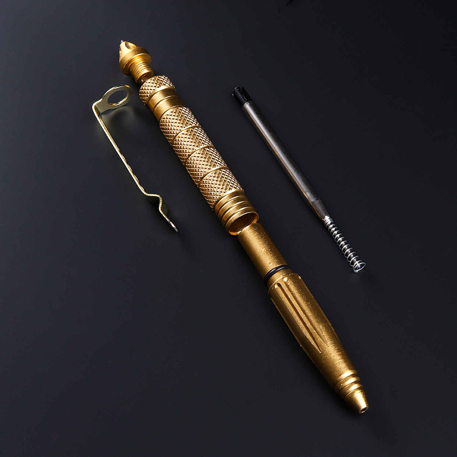 Pen Tactical Glass - Caneta tática de defesa de metal,