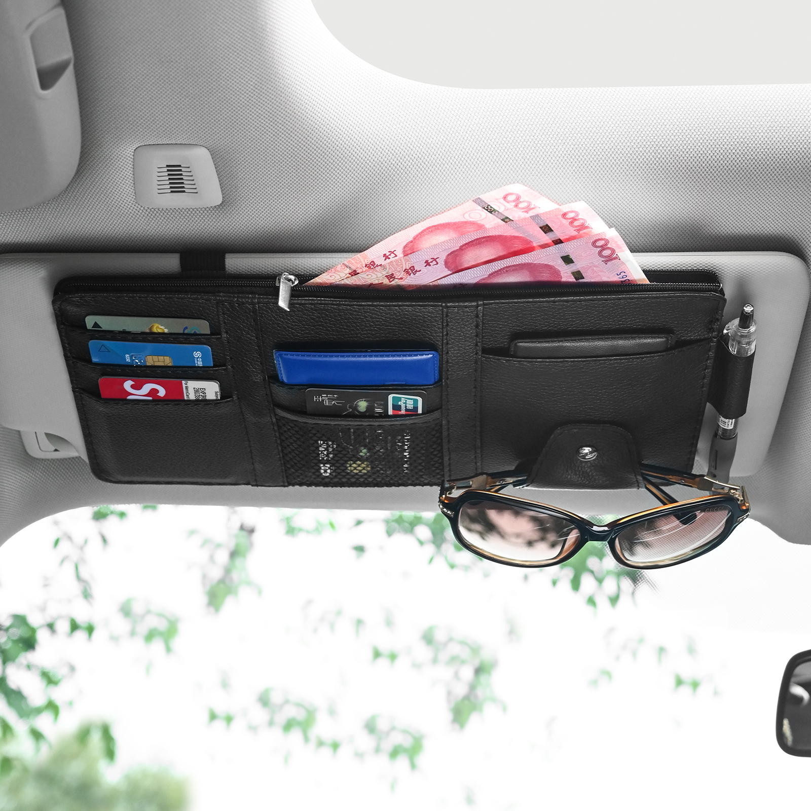 Edc Carry Pen - Viseira de sol do carro bill