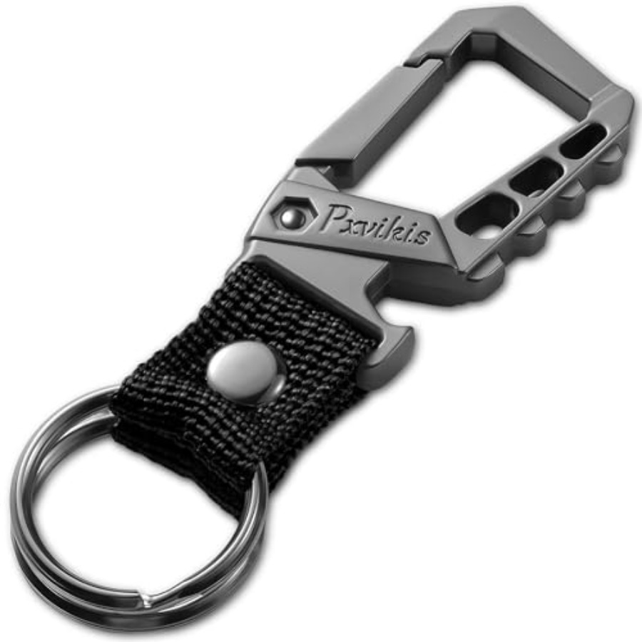 Bottle Opener Keyring - Chaveiro de metal resistente com clipe