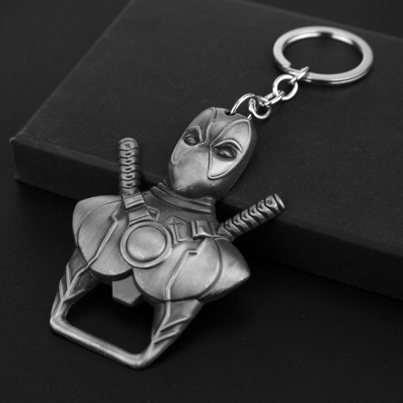 Bottle Opener Keyring - Chaveiro Deadpool Personalizado e Moderno, Abridor