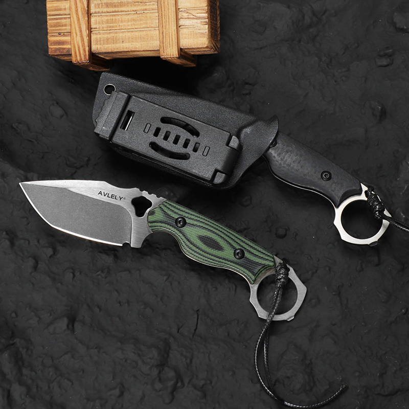 Edc Fixed Blade Deep Carry - Faca de aço DC53 de alta
