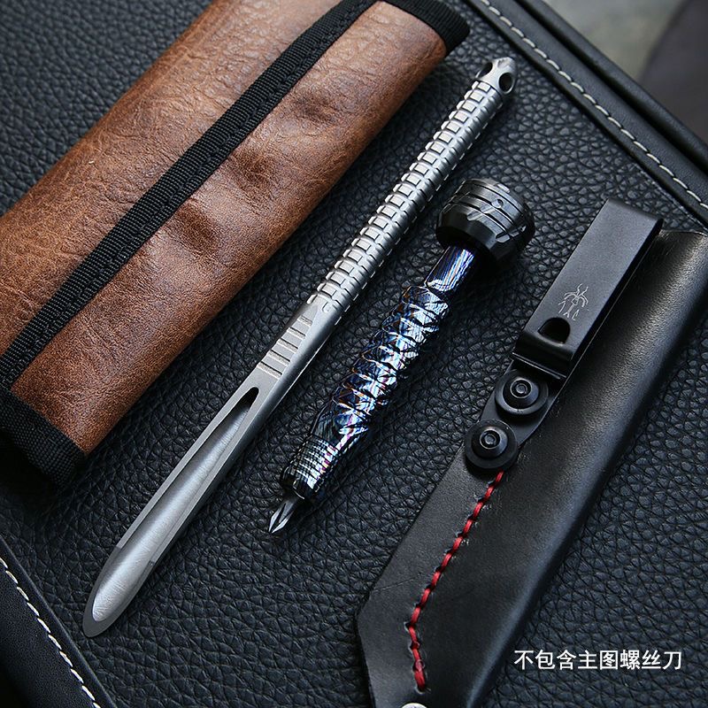 Titanium Pry Bar - Grande palha TC4 liga de titânio