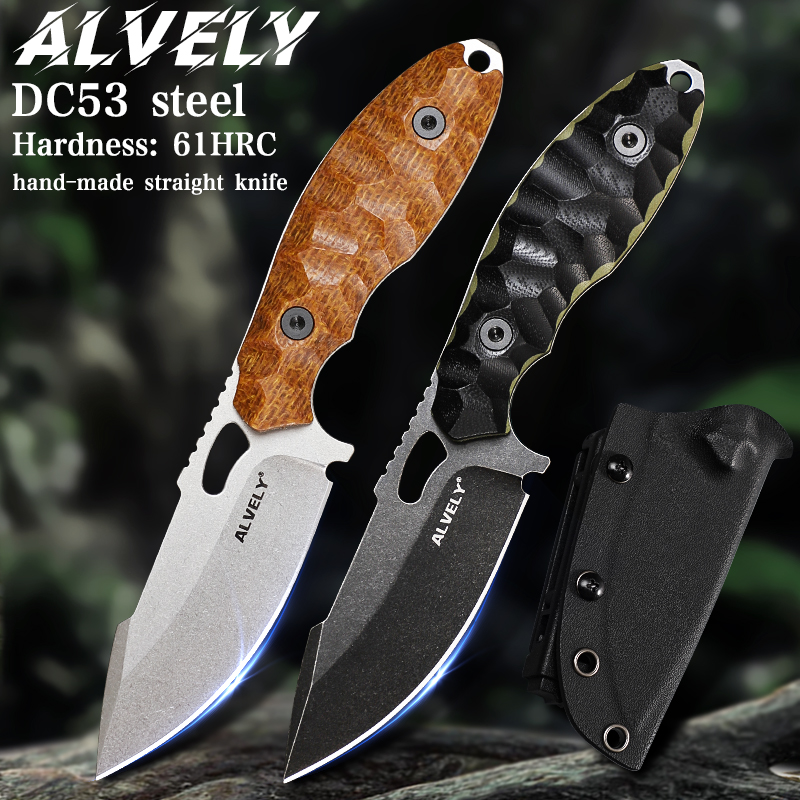 Edc Fixed Blade Deep Carry - Faca EDC para atividades ao ar