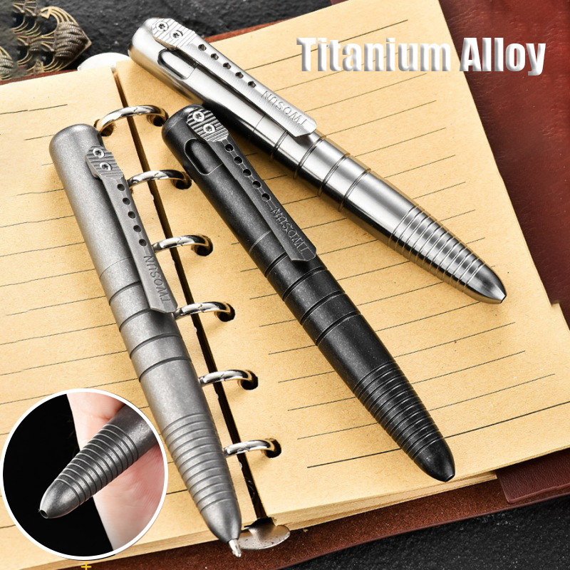 Pen Tactical Glass - Titanium Tactical Pen for Outdoor Survival,