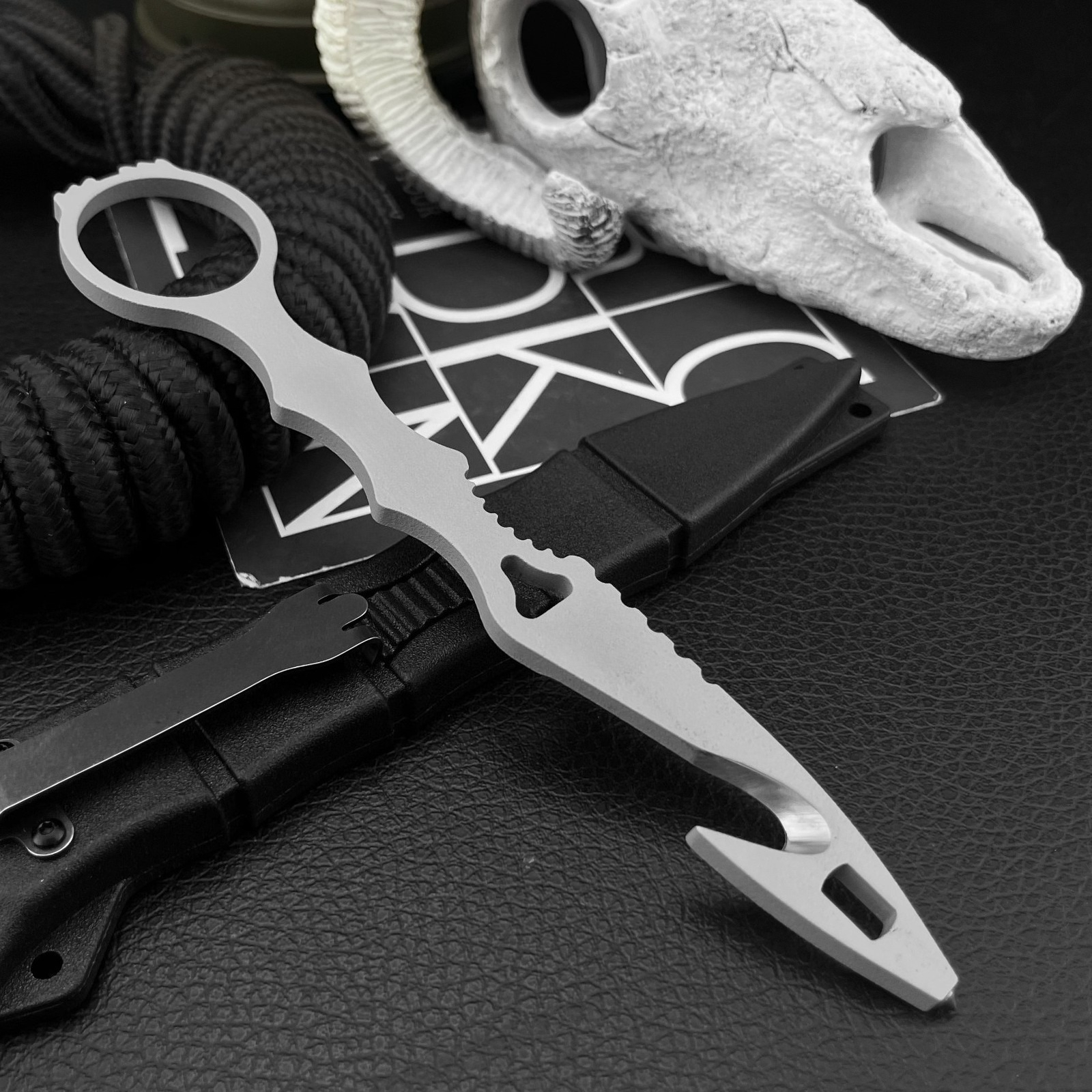 Edc Fixed Blade Deep Carry - Nova Faca de Lâmina Fixa 179