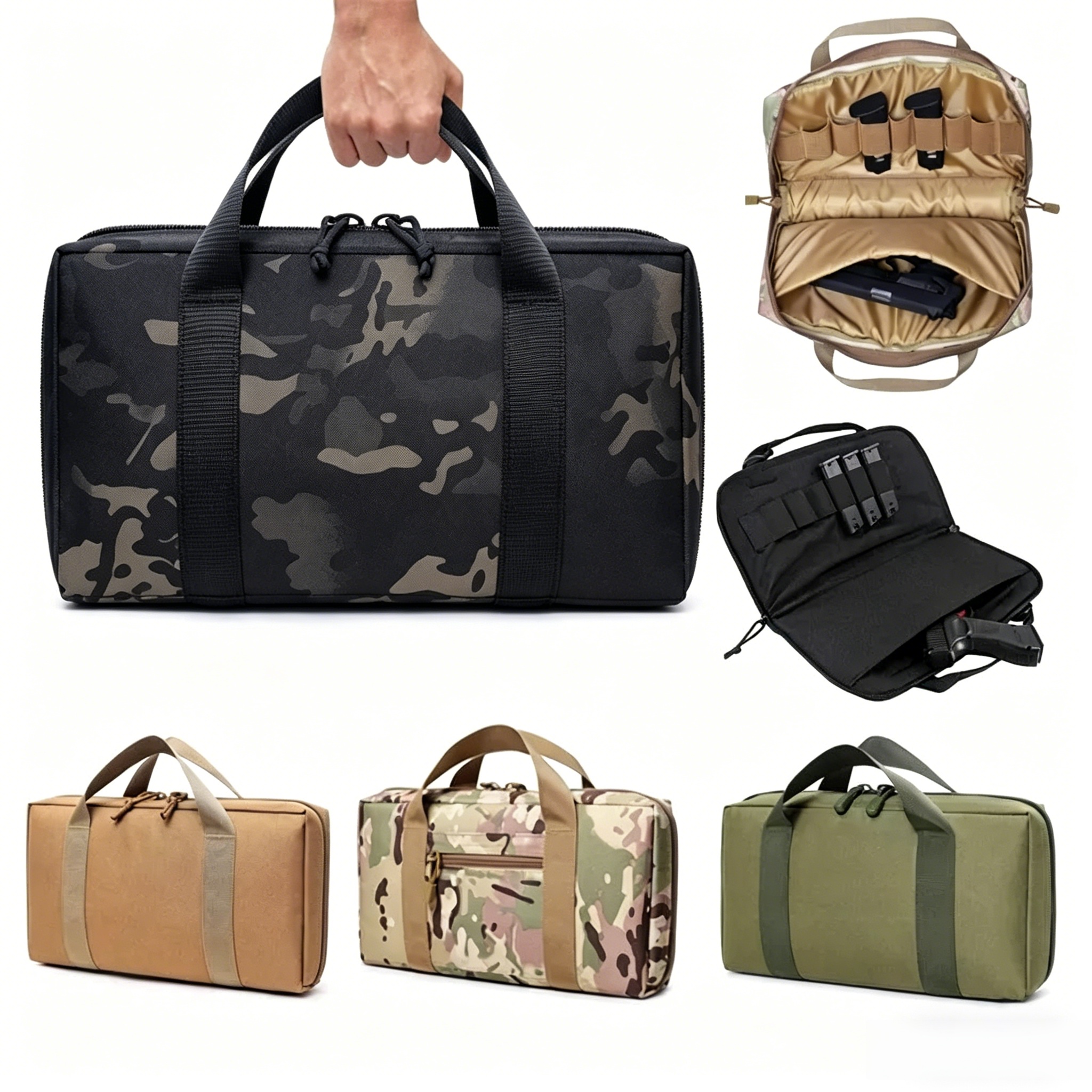 Edc Carry Handgun - Bolsa de Transporte para Armas, Estojo