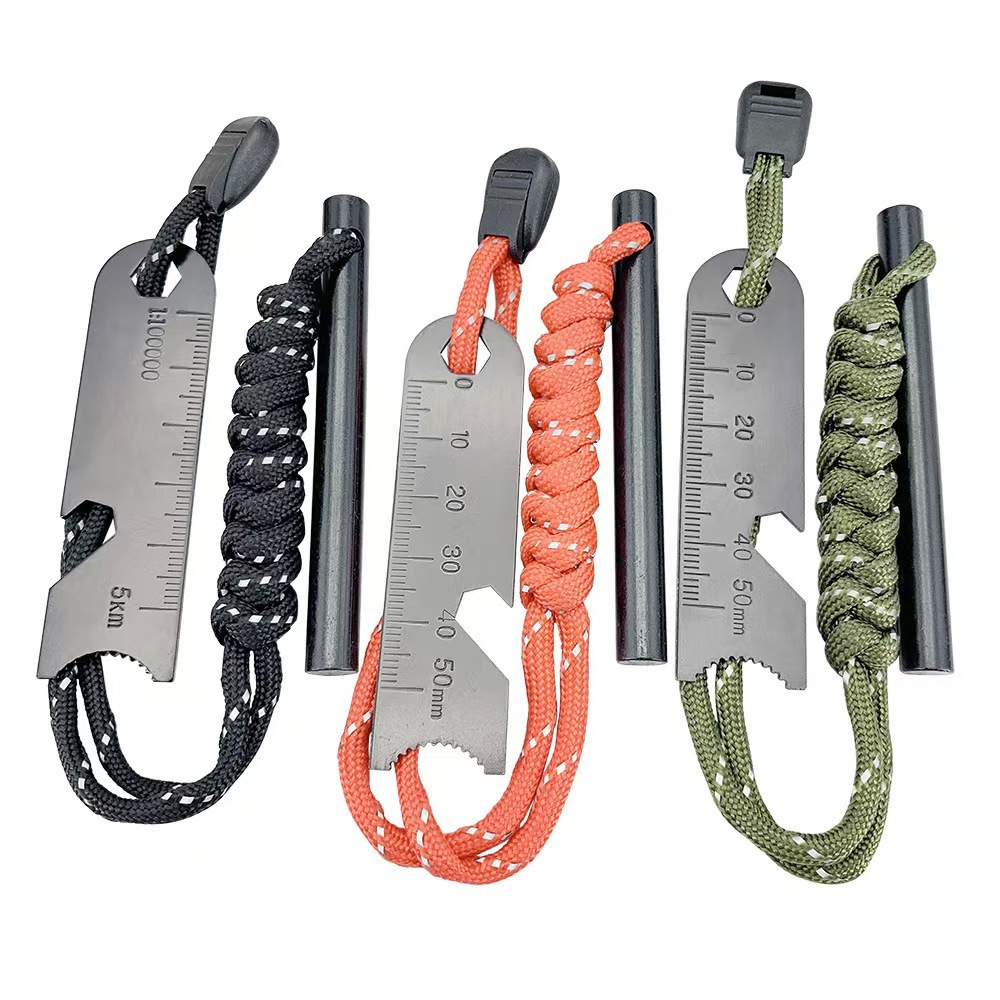 Acendedor de Fogo Multifuncion - Ferro Rod Striker avaliação e preço