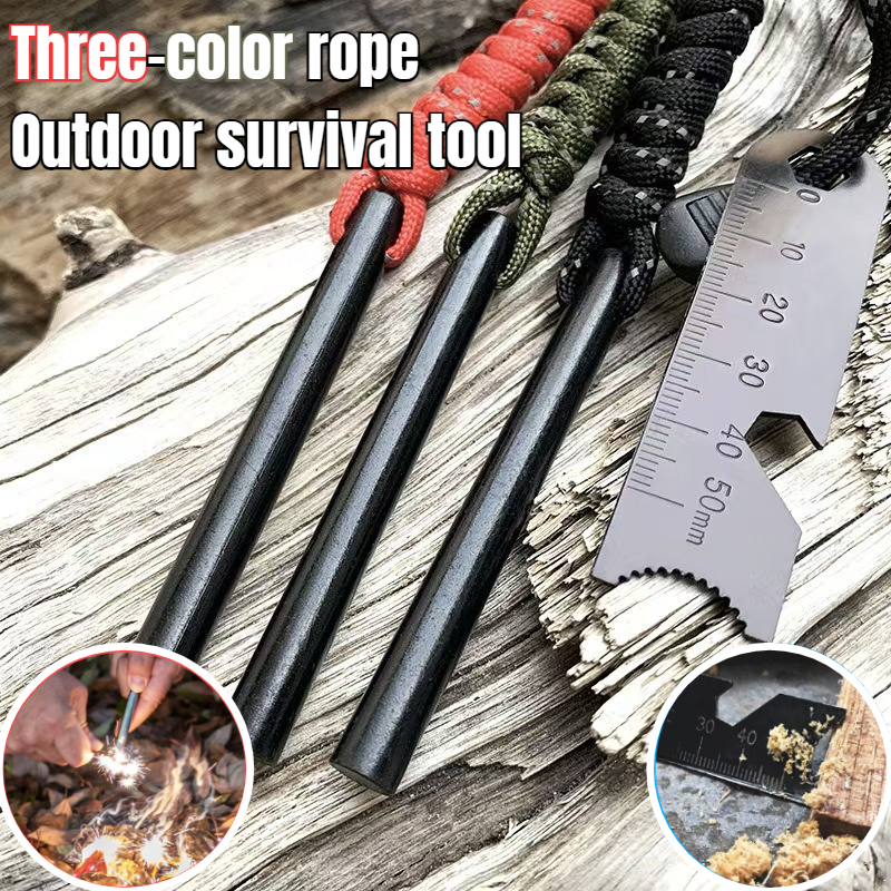 Acendedor de Fogo Multifuncion - Ferro Rod Striker avaliação e preço