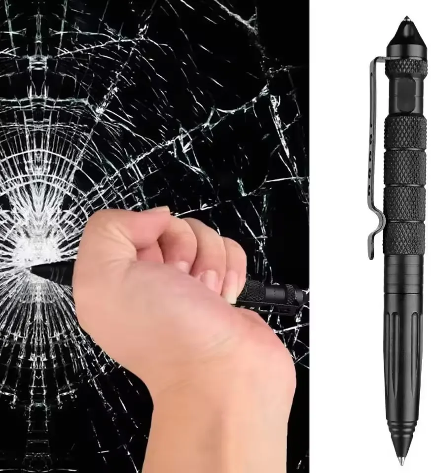 Caneta Tática Multifuncional p - Pen Tactical Glass avaliação e preço