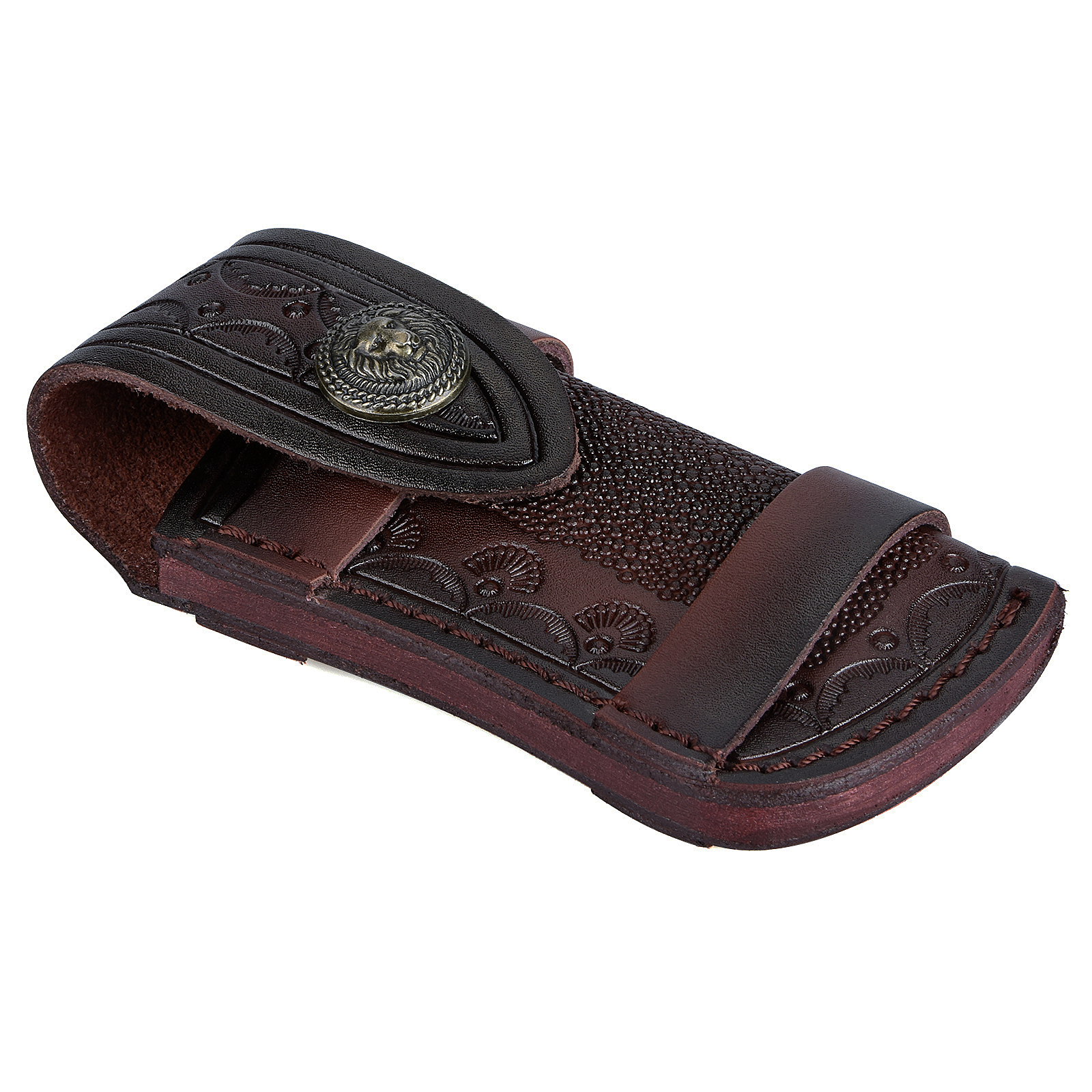 Suporte de faca dobrável ferra - Leather Edc. Carry Pouch avaliação e preço