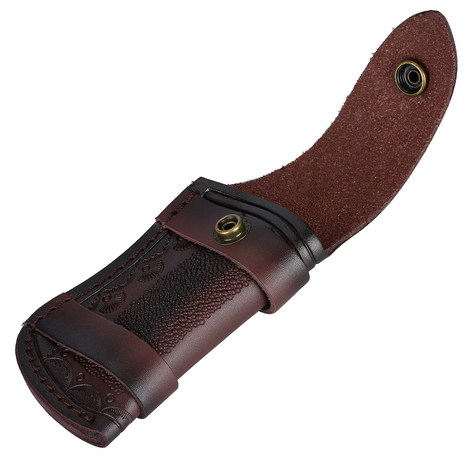 Suporte de faca dobrável ferra - Leather Edc. Carry Pouch avaliação e preço
