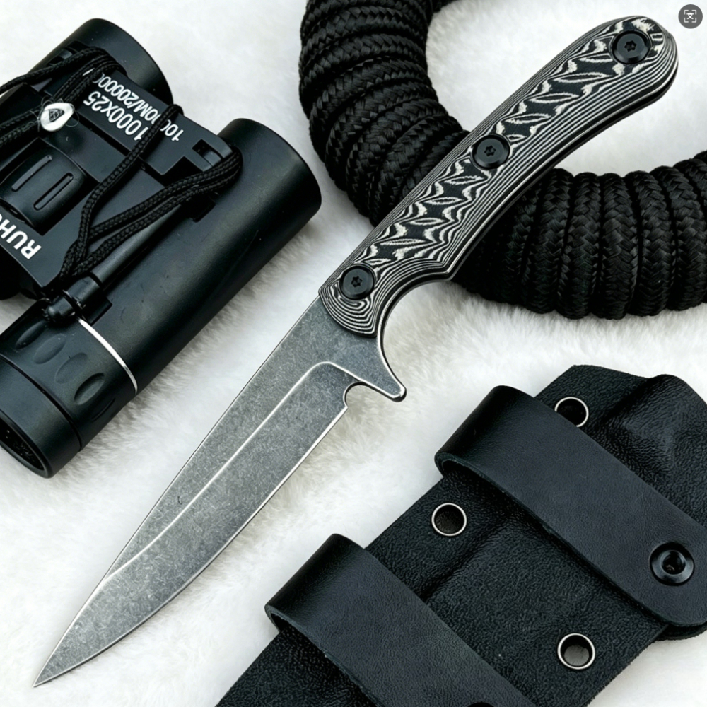 Facas de Lâmina Fixa Full Tang - Edc Carry Fixed Blade avaliação e preço