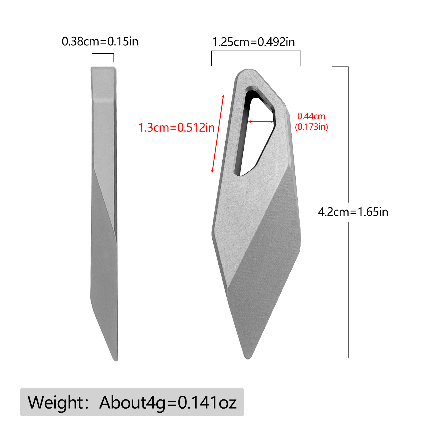 Ferramenta Portátil de Titânio - Titanium Pry Bar avaliação e preço