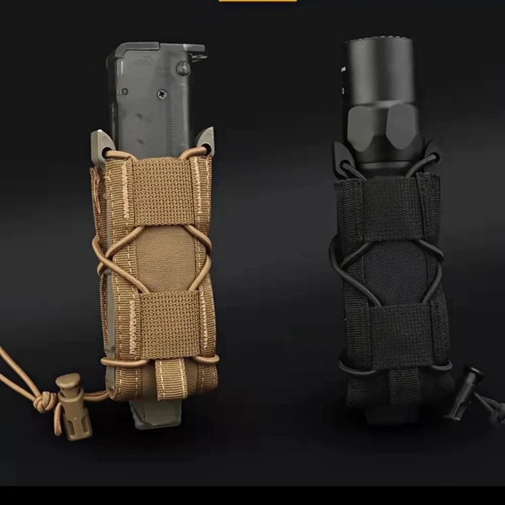9mm pistola única revista bols - Edc Carry Flashlight avaliação e preço