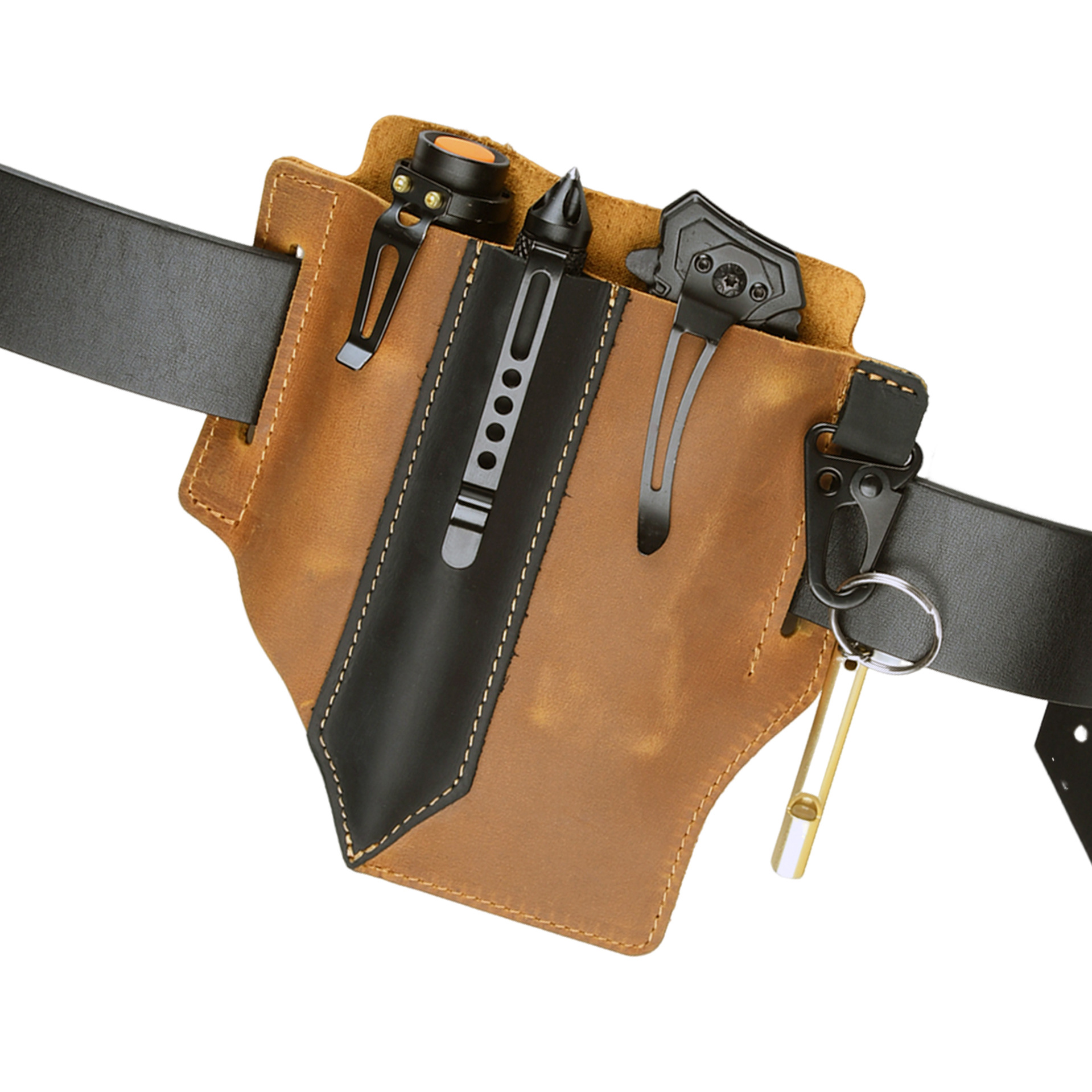 Bolsa de cintura tática de via - Edc Carry Bag For Men avaliação e preço