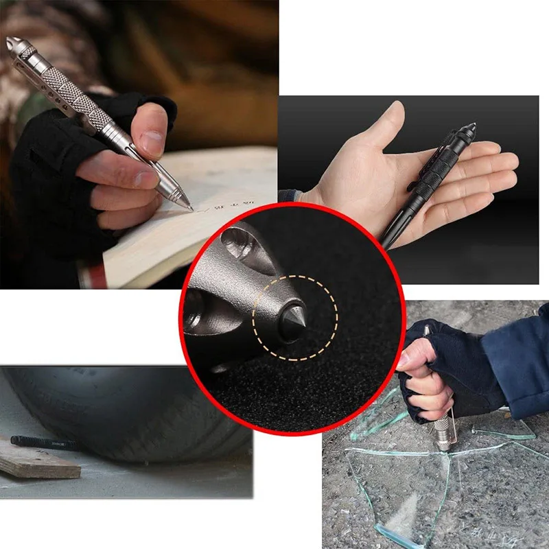 Caneta tática portátil de auto - Pen Tactical Glass avaliação e preço