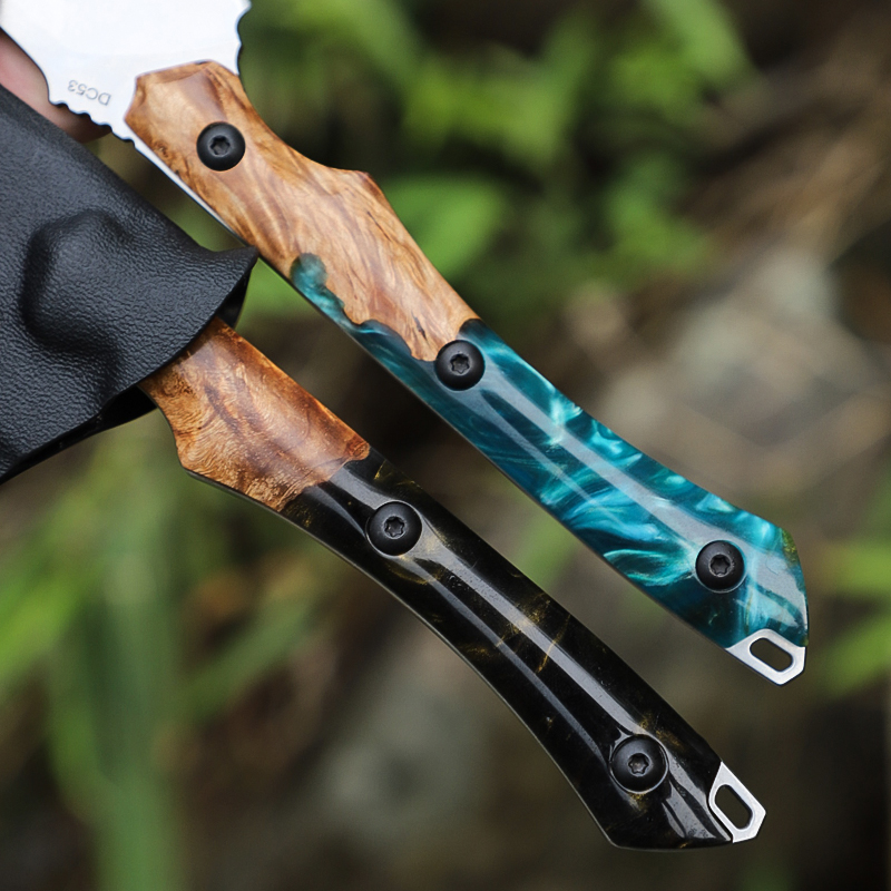 Faca de Lâmina Fixa DC53, Faca - Edc Fixed Blade Deep Carry avaliação e preço
