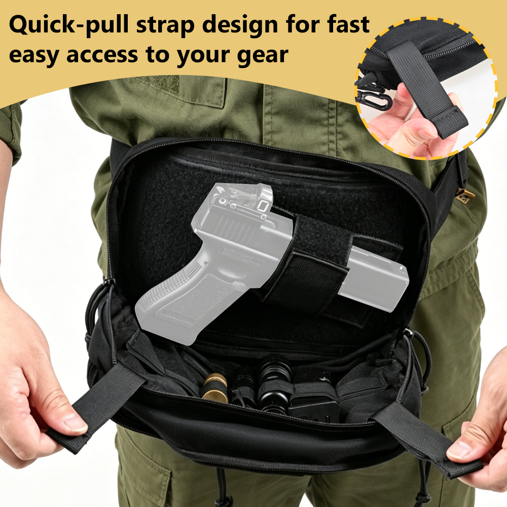 Bolsa Tática de Cintura para P - Edc Concealed Carry Fanny Pack avaliação e preço