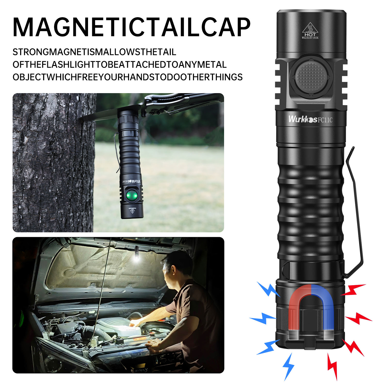 Lanterna EDC Wurkkos FC11C 519 - Edc Carry Flashlight avaliação e preço