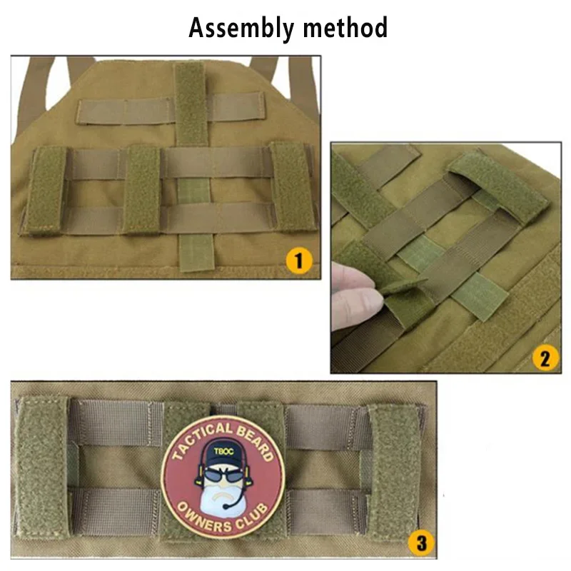 Adaptador de tira molle, 4 uni - Edc Carry Card avaliação e preço