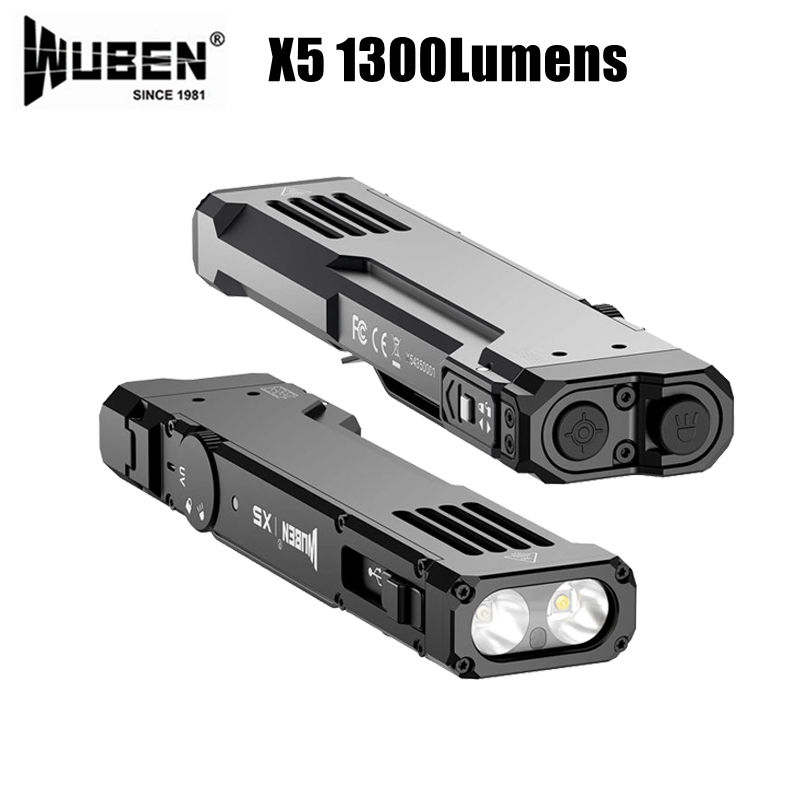 Lanterna Compacta WUBEN X5 EDC - Edc Carry Flashlight avaliação e preço