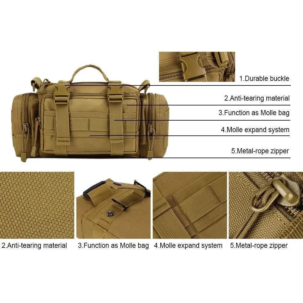 Bolsa de cintura polo molle à  - Edc Carry Bag For Men avaliação e preço