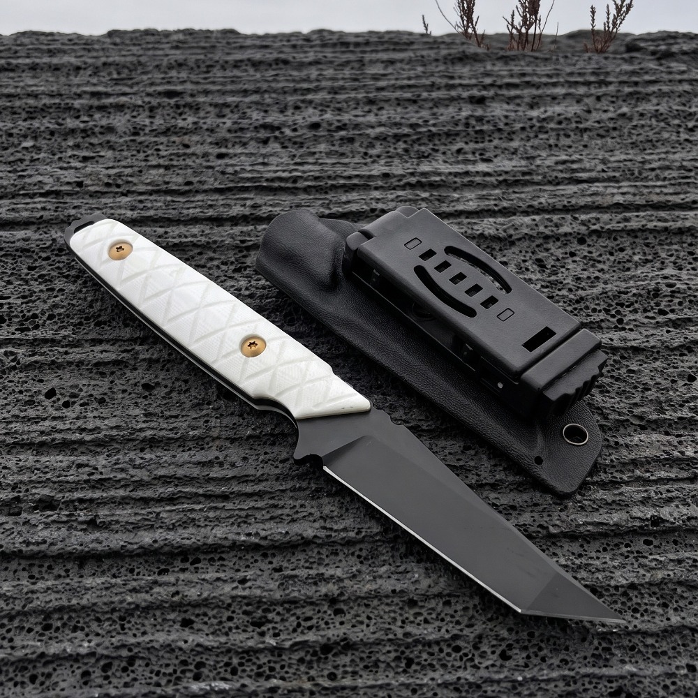 Nova Faca de Lâmina Fixa com C - Edc Carry Fixed Blade avaliação e preço