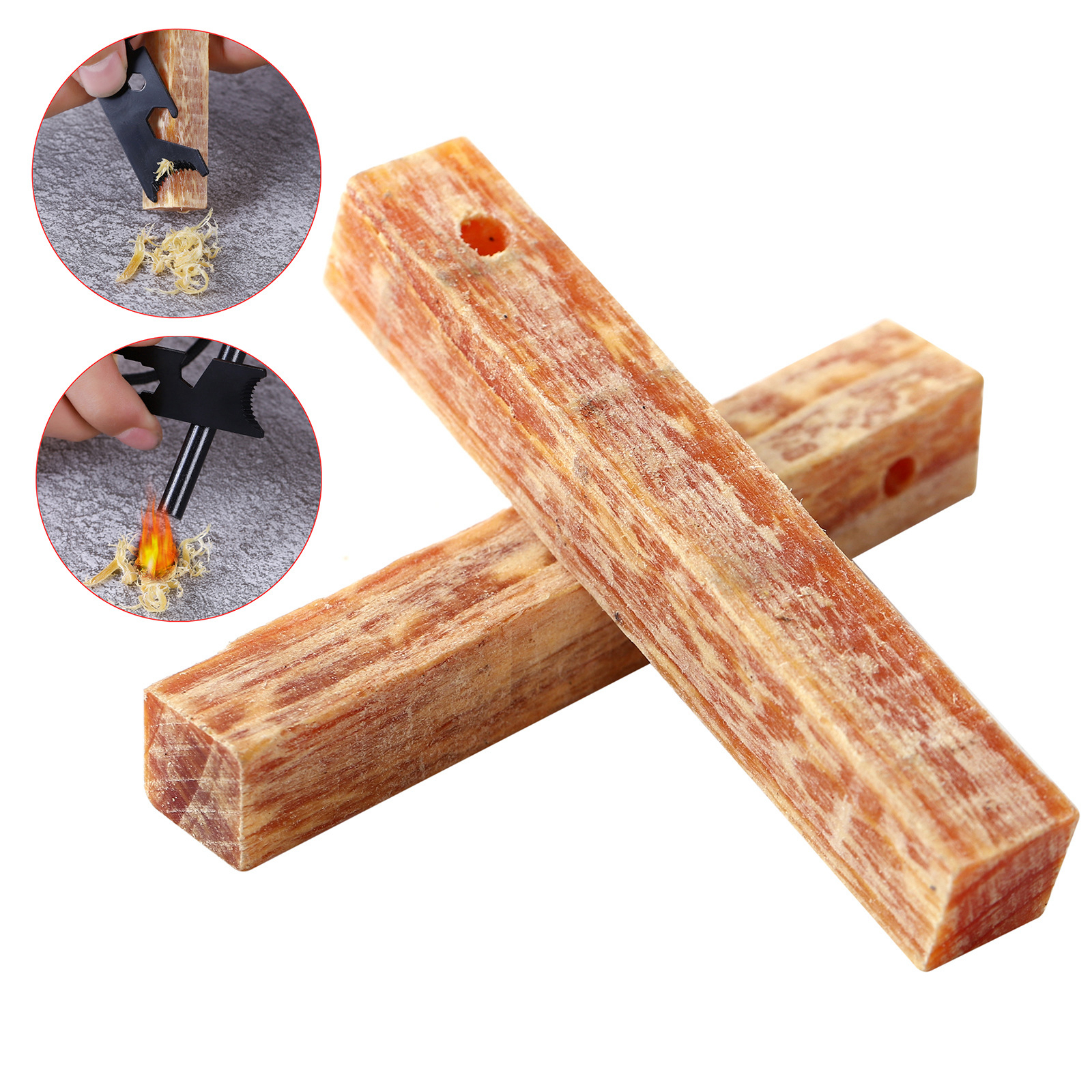 1 peça fósforos de ignição nat - Ferro Rod Striker avaliação e preço