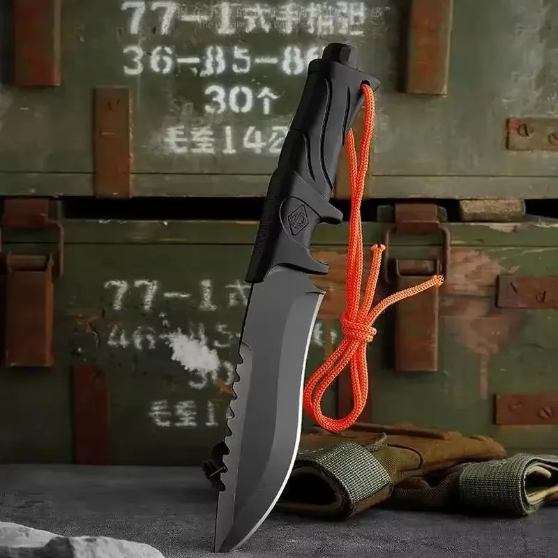 Faca de Lâmina Fixa Reta de Al - Edc Fixed Blade Deep Carry avaliação e preço