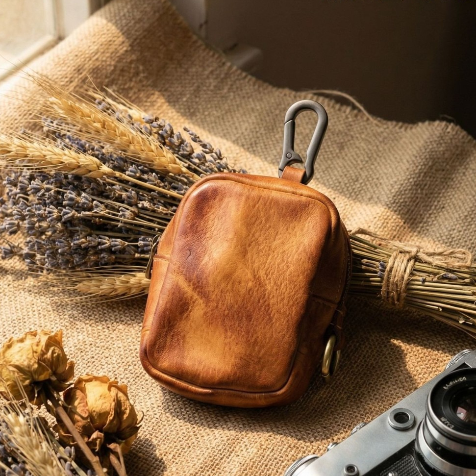 Bolsa Mini de Couro Vintage Re - Edc Carry Coins avaliação e preço