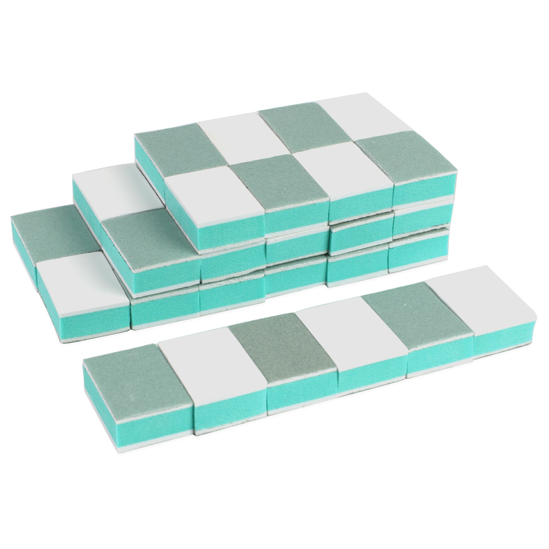 50/100 Peças Mini Blocos de Po - Nail File Titanium avaliação e preço
