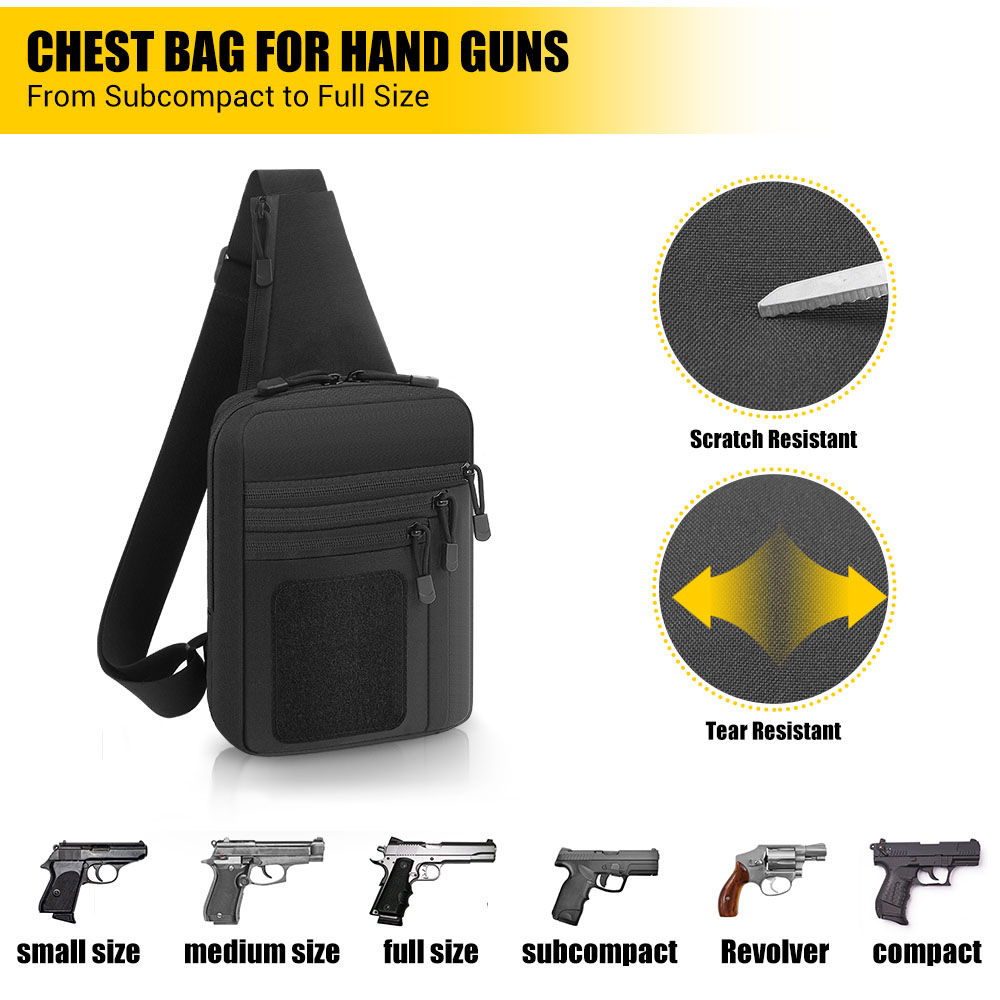 Bolsa tática para pistola, col - Edc Carry Handgun avaliação e preço
