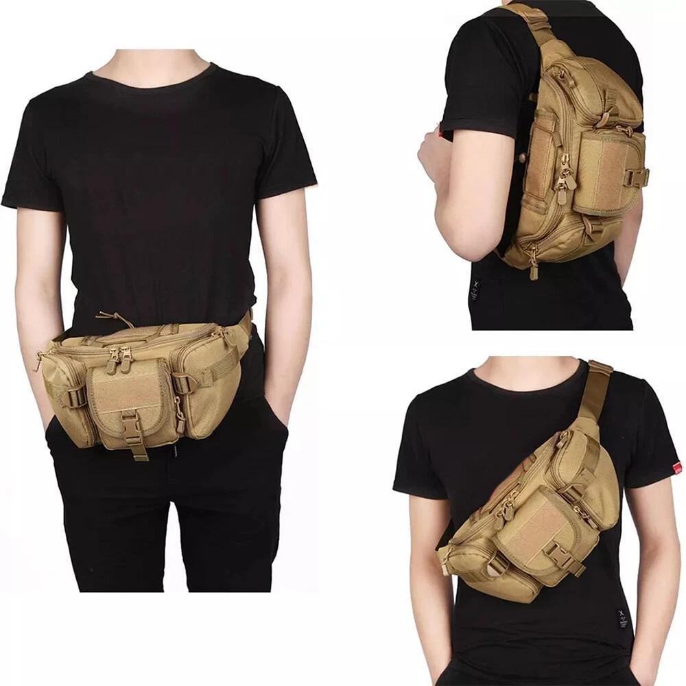 Pochete tática para homens, co - Edc Concealed Carry Fanny Pack avaliação e preço