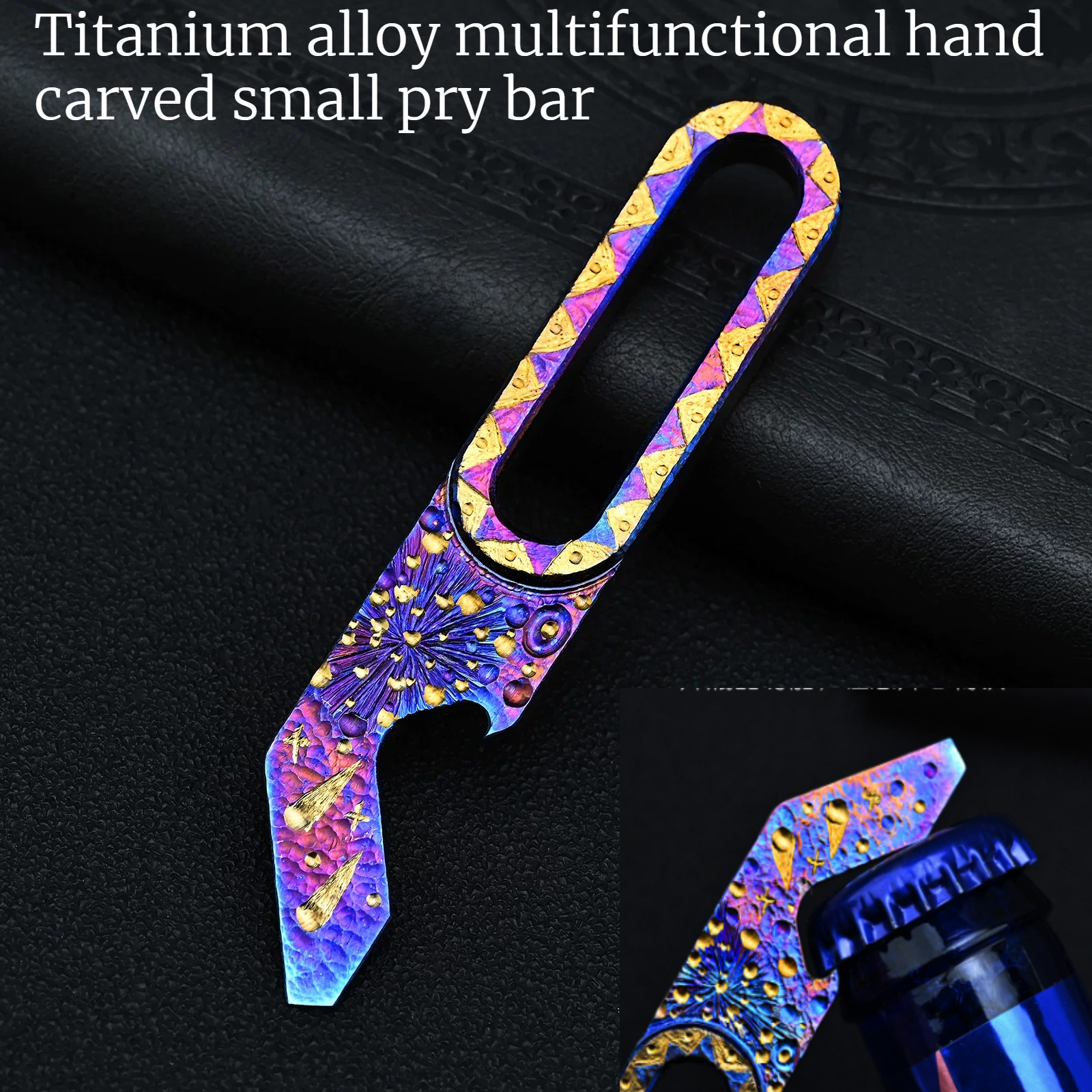 Ferramenta Multifuncional EDC  - Titanium Pry Bar avaliação e preço